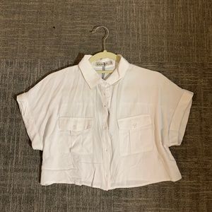 LF CARMAR White cropped button down